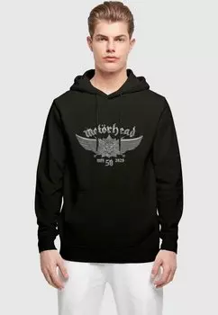 Толстовка MOTORHEAD - WINGS BADGE - Hoodie Merchcode, черный