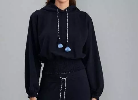 Толстовка Mott черного цвета sundays