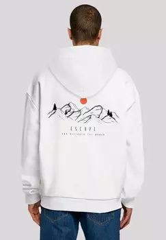 Толстовка MOUNTAIN - Hoodie F4NT4STIC, белый