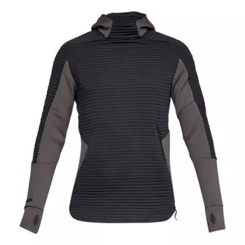 Толстовка move elite hoodie 'black grey' Under Armour, серый