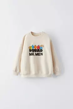 Толстовка mr. men little miss ZARA, цвет stone