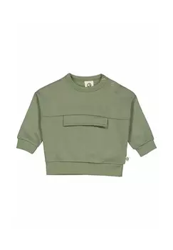 Толстовка Msli by GREEN COTTON, зеленый