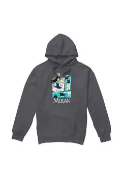 Толстовка MULAN ACTION PANELS Disney, антрацит