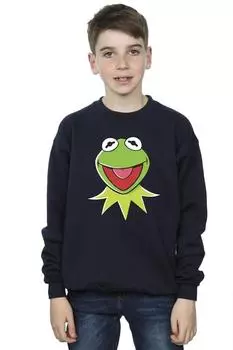 Толстовка Muppets Kermit Head Disney, темно-синий