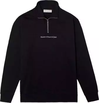 Толстовка Museum of Peace &amp; Quiet Quarter Zip 'Black', черный