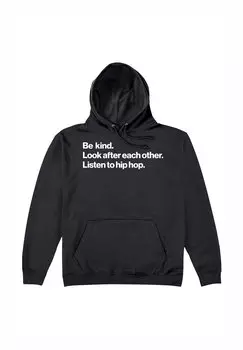 Толстовка MUSIC LISTEN TO HIP HOP Henry Tiger, черный
