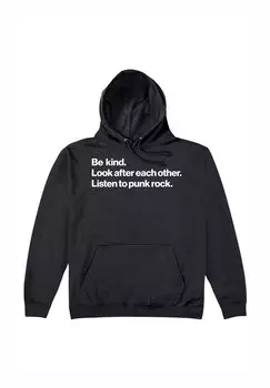 Толстовка MUSIC LISTEN TO PUNK ROCK Henry Tiger, черный