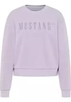 Толстовка MUSTANG "Стиль Bea C с логотипом", фиолетовый