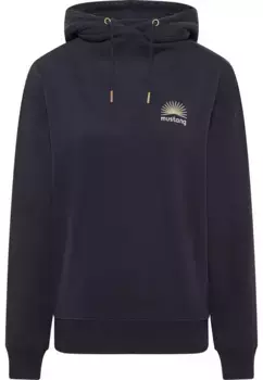 Толстовка MUSTANG "Style Bella H Embro", синий