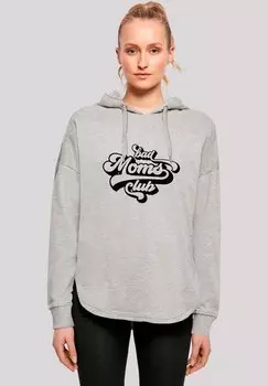 Толстовка MUTTERTAG FAMILY VIBES FR MOMS CLUB - Hoodie F4NT4STIC, серый