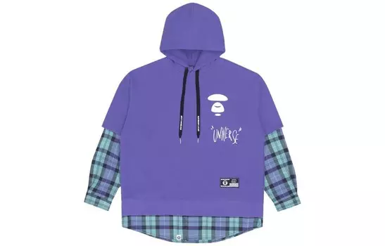 Толстовка мужская Aape, фиолетовый