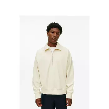 Толстовка мужская Arket с рукавами реглан и полумолнией, кремовый