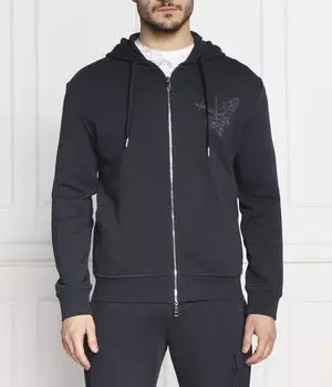 Толстовка мужская Armani Exchange с принтом, черный