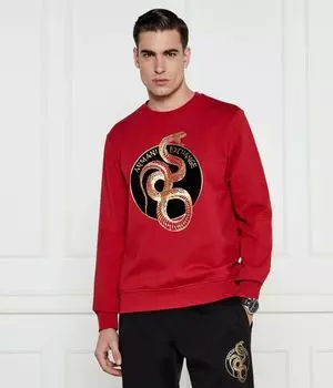 Толстовка мужская Armani Exchange со змеей, красный