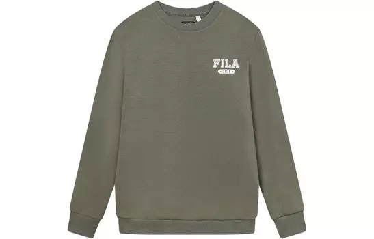 Толстовка мужская армейский зеленый Fila, зеленый