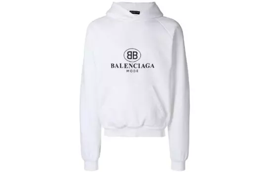 Толстовка мужская Balenciaga, белый