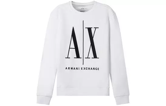 Толстовка мужская белая Armani Exchange, белый