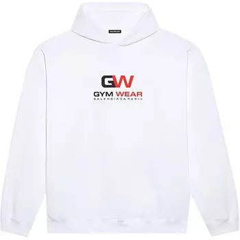 Толстовка мужская белая Balenciaga, белый