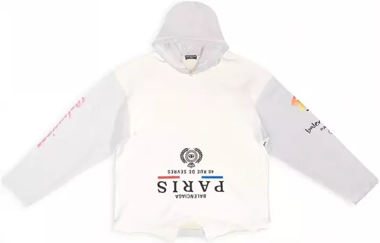 Толстовка мужская белая Balenciaga, белый
