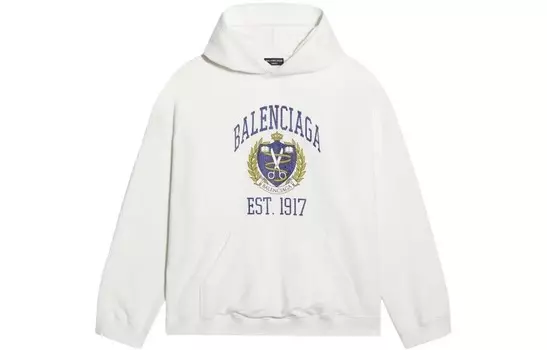 Толстовка мужская белая Balenciaga, белый