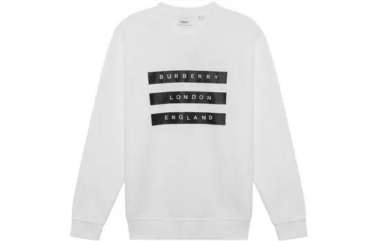 Толстовка мужская белая Burberry, белый