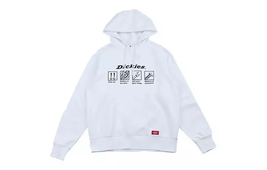 Толстовка мужская белая Dickies, белый