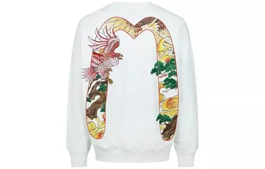 Толстовка мужская белая Evisu, белый
