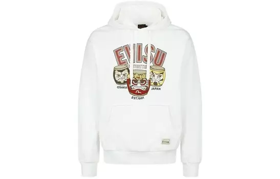 Толстовка мужская белая Evisu, белый