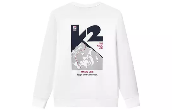 Толстовка мужская белая Fila, белый