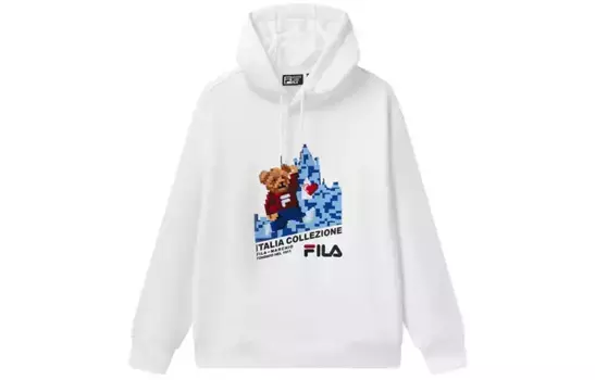 Толстовка мужская белая Fila, белый
