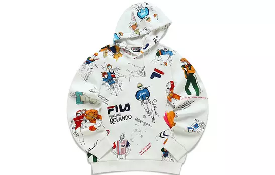Толстовка мужская белая Fila, белый