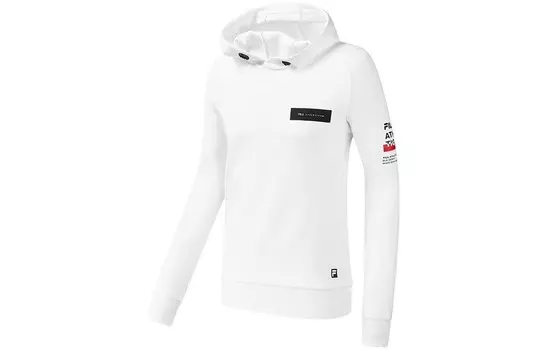 Толстовка мужская белая Fila, цвет Jade White