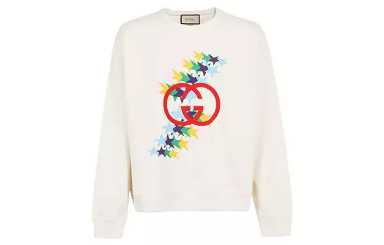 Толстовка мужская белая Gucci, белый