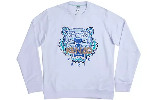 Толстовка мужская белая Kenzo, белый