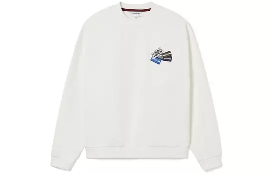Толстовка мужская белая Lacoste, белый