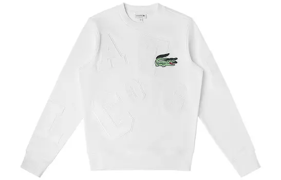 Толстовка мужская белая Lacoste, белый