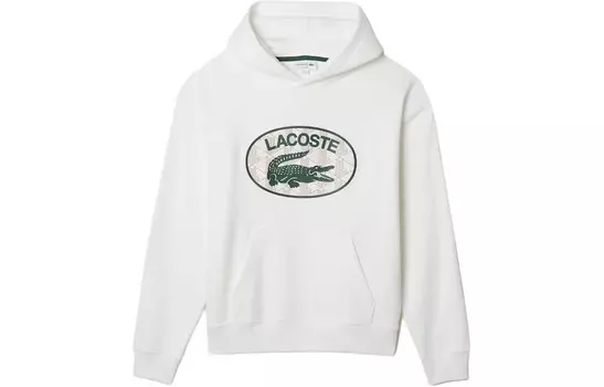 Толстовка мужская белая Lacoste, белый