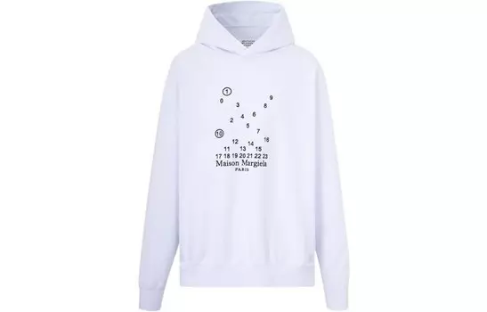 Толстовка мужская белая Maison Margiela, белый