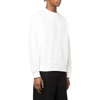 Толстовка мужская белая Prada, белый