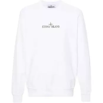 Толстовка мужская белая Stone Island, белый