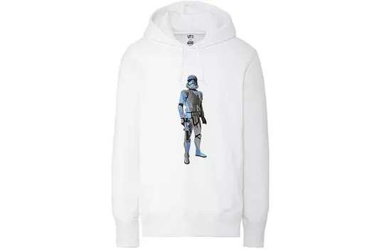 Толстовка мужская белая Uniqlo, белый