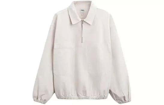 Толстовка мужская белая Zara, белый