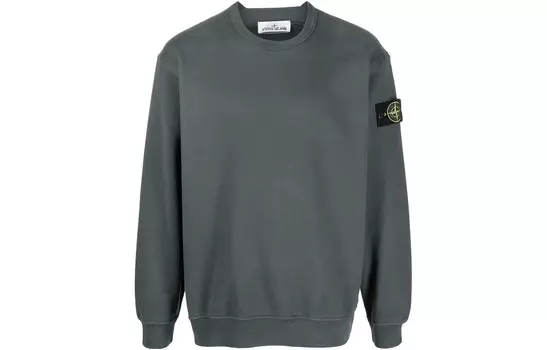 Толстовка мужская бензинового цвета Stone Island, цвет Gasoline color