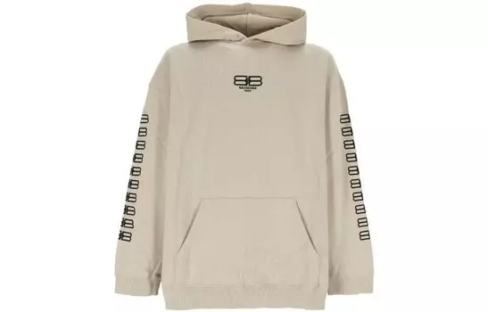 Толстовка мужская бежевая Balenciaga, бежевый