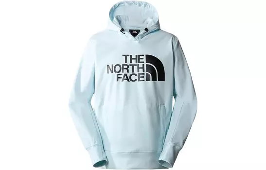 Толстовка мужская бледно-голубая The North Face, голубой