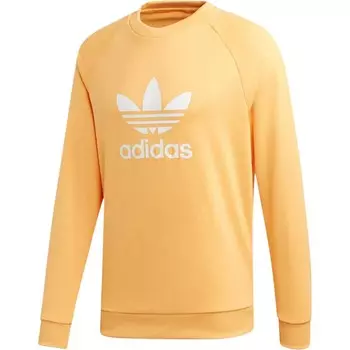 Толстовка мужская блестящая оранжевая Adidas Originals, оранжевый