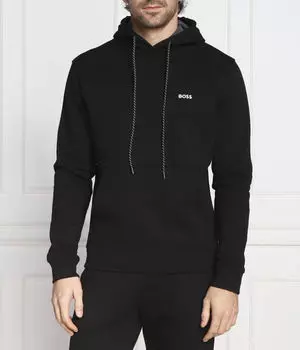 Толстовка мужская Boss Green хлопковая, черный