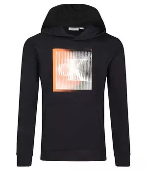 Толстовка мужская Calvin Klein Jeans с принтом, черный