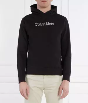Толстовка мужская Calvin Klein Regular Fit с капюшоном, черный