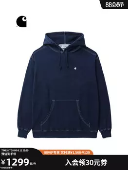 Толстовка мужская Carhartt WIP классическая, синий